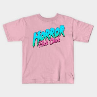 Horror Flick Chick Kids T-Shirt